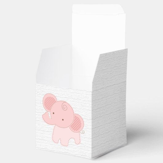 Schöner Baby Pink Elephant Geschenkschachtel (Geöffnet)