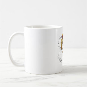 Schöner Babyelefone mit gelbem Haar Kaffeetasse
