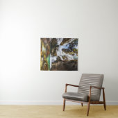 Schöner Bach in Gozd Martuljek Ende des Winters Wandteppich (Beispiel (Horizontal))