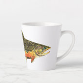 Schöner Bachforellenfisch Milchtasse (Rechts)