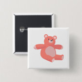 schöner Bär Button (Vorne & Hinten)