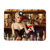 Schöner Barkeeper Magnet (Horizontal)