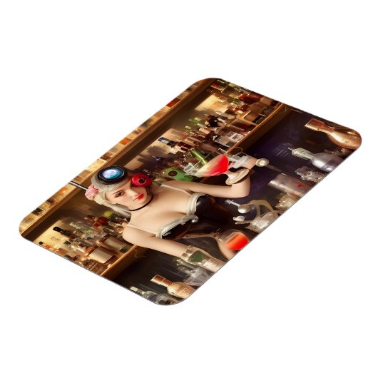 Schöner Barkeeper Magnet (Linke Seite)