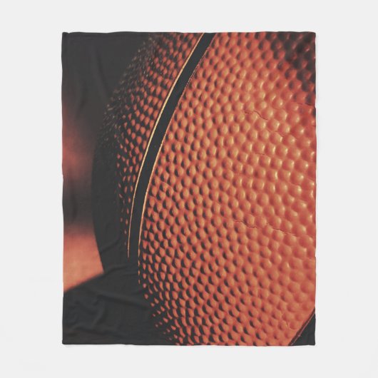 Schöner Basketball Fleecedecke (Vorderseite)
