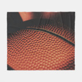 Schöner Basketball Fleecedecke (Vorderseite (Horizontal))