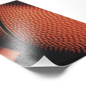 Schöner Basketball Fotodruck (Ecke)