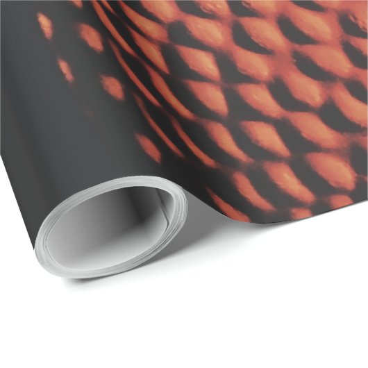 Schöner Basketball Geschenkpapier (Rolleneckpunkt)