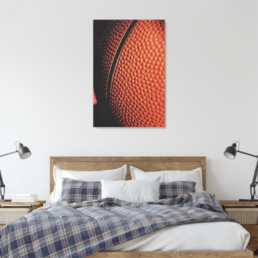 Schöner Basketball Leinwanddruck (Insitu (Schlafzimmer))