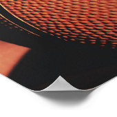 Schöner Basketball Poster (Ecke)