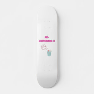 schöner Basketball Skateboard
