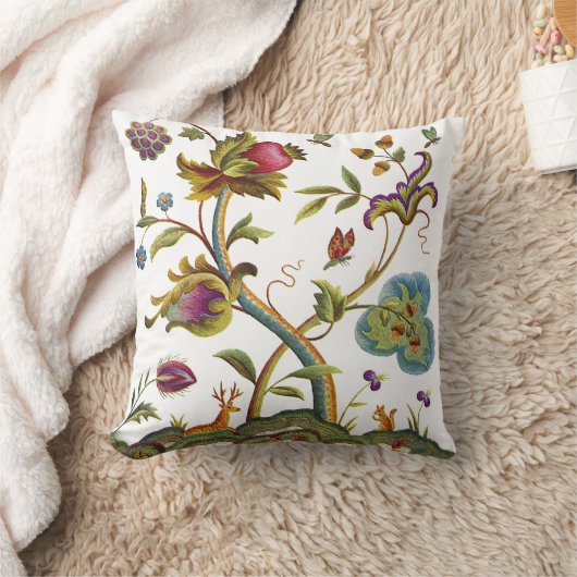 Schöner Baum Jakobus Stickerei Kissen (Decke)