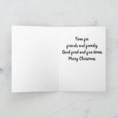 SCHÖNER BAUM MIT SCHÖNEN FERIENWOLLEN KARTE (Innenseite)