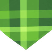 Schöner Baumgrün Karierter kleiner Tischläufer (Ecke)