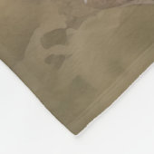 Schöner Beagle Fleecedecke (Ecke)