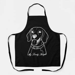 Schöner Beagle Schürze