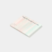 Schöner Beitrag, den es notiert Post-it Klebezettel (angewinkelt)