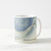 Schöner Beluga Whale, Delphinapterus Leucas Kaffeetasse (VorderseiteRechts)
