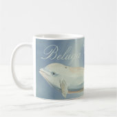 Schöner Beluga Whale, Delphinapterus Leucas Kaffeetasse (Links)