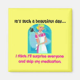 Schöner Benommenheits-Magnet Magnet