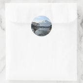 Schöner Berg Fuji Runder Aufkleber (Tasche)