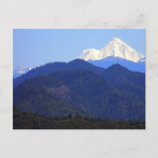 Schöner Berg Shasta.... Postkarte (Vorderseite)