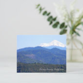 Schöner Berg Shasta... Postkarte (Stehend Vorderseite)