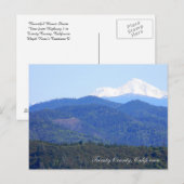 Schöner Berg Shasta... Postkarte (Vorne/Hinten)