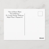 Schöner Berg Shasta... Postkarte (Rückseite)