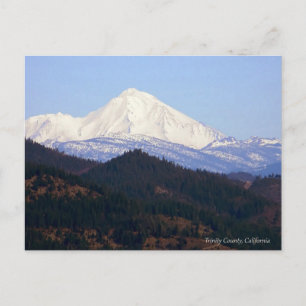 Schöner Berg Shasta... Postkarte