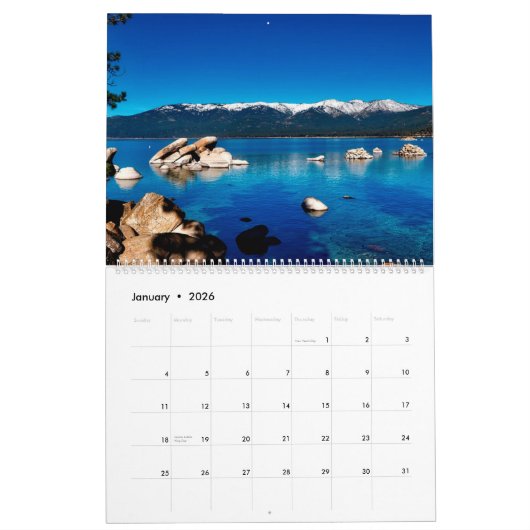 Schöner Bergkalender Kalender (Jan 2026)