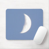 Schöner Bergmond im Tageslicht Mousepa Mousepad (Mit Mouse)