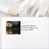 Schöner Bergsee im Abend Foto (Insitu)