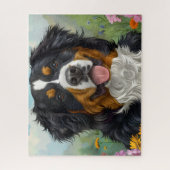 Schöner Berner Sennenhund Puzzle (Vertikal)