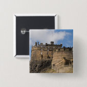 Schöner berühmter Riese Edinburgh Burg Button (Vorne & Hinten)