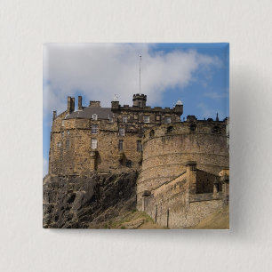 Schöner berühmter Riese Edinburgh Burg Button