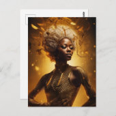 Schöner Beschützer der Honigbienen Postkarte (Vorne/Hinten)