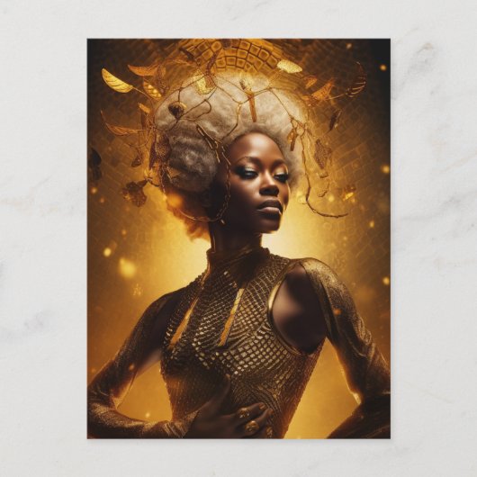 Schöner Beschützer der Honigbienen Postkarte (Vorderseite)