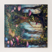 Schöner bezaubernder Wald Puzzle (Horizontal)