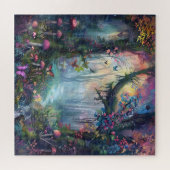 Schöner bezaubernder Wald Puzzle (Horizontal)