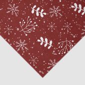 Schöner Bio Weihnachtsurlaub in Patttern Seidenpapier (Ausschnitt)