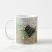 Schöner Black Eichhörnchen-Kaffeecup Kaffeetasse (Links)