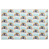 SCHÖNER BLAU I LIEBE TANZEN FABRIK STOFF (Fat Quarter (45,7 x 55,9 cm))
