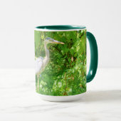 Schöner blauer Held in der wilden Tasse (VorderseiteRechts)