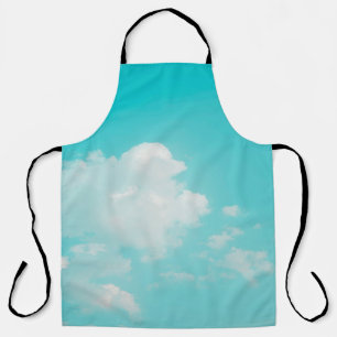 Schöner blauer Himmel und Wolken mit Tageslicht na Schürze