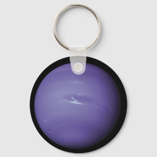 Schöner blauer Neptun, aus dem Weltall gesehen, NA Schlüsselanhänger