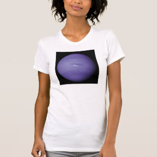 Schöner blauer Neptun, wie vom Raum gesehen, die T-Shirt
