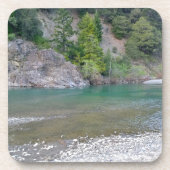 Schöner Blauer Strom in Nordkalifornien Untersetzer (Vorderseite)