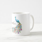 Schöner Blaupfau I Kaffeetasse (VorderseiteRechts)
