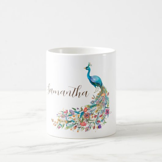 Schöner Blaupfau I Kaffeetasse (Mittel)