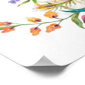 Schöner Blaupfau I Poster (Ecke)